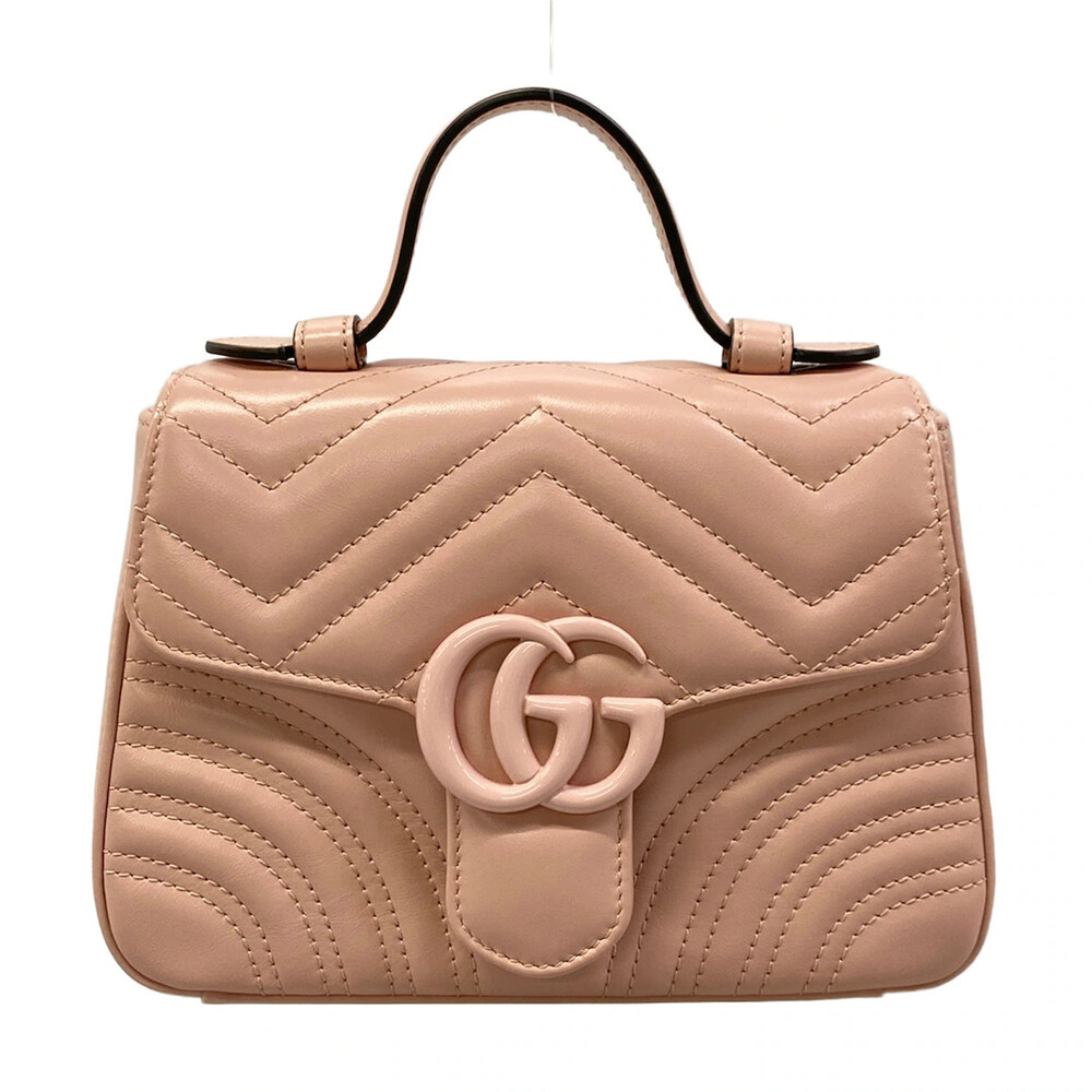 Gucci Gg Marmont Mini Top Handle Bag #376962G15B